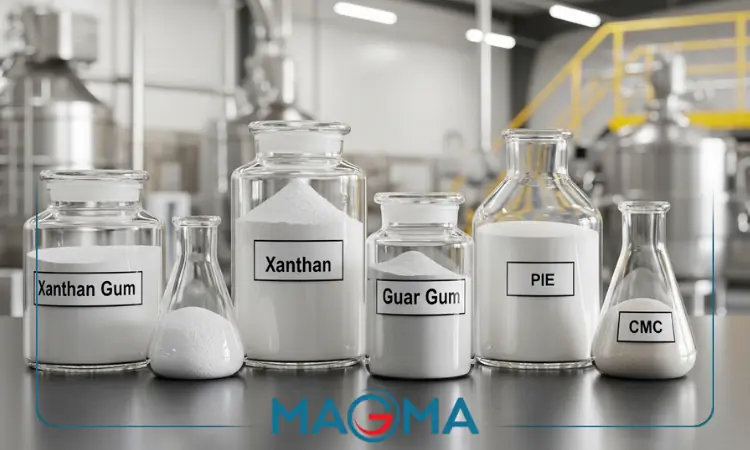 جایگزین زانتان گام در صنایع غذایی؛ معرفی بهترین صمغ‌های جایگزین